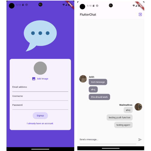 Chat app