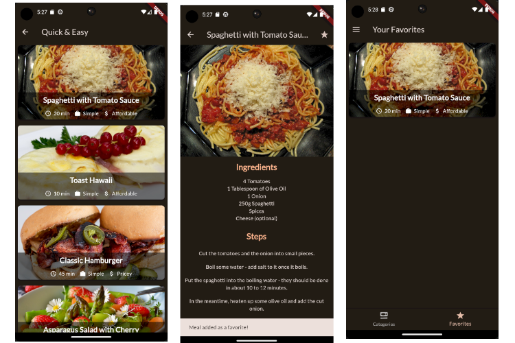 Meals app