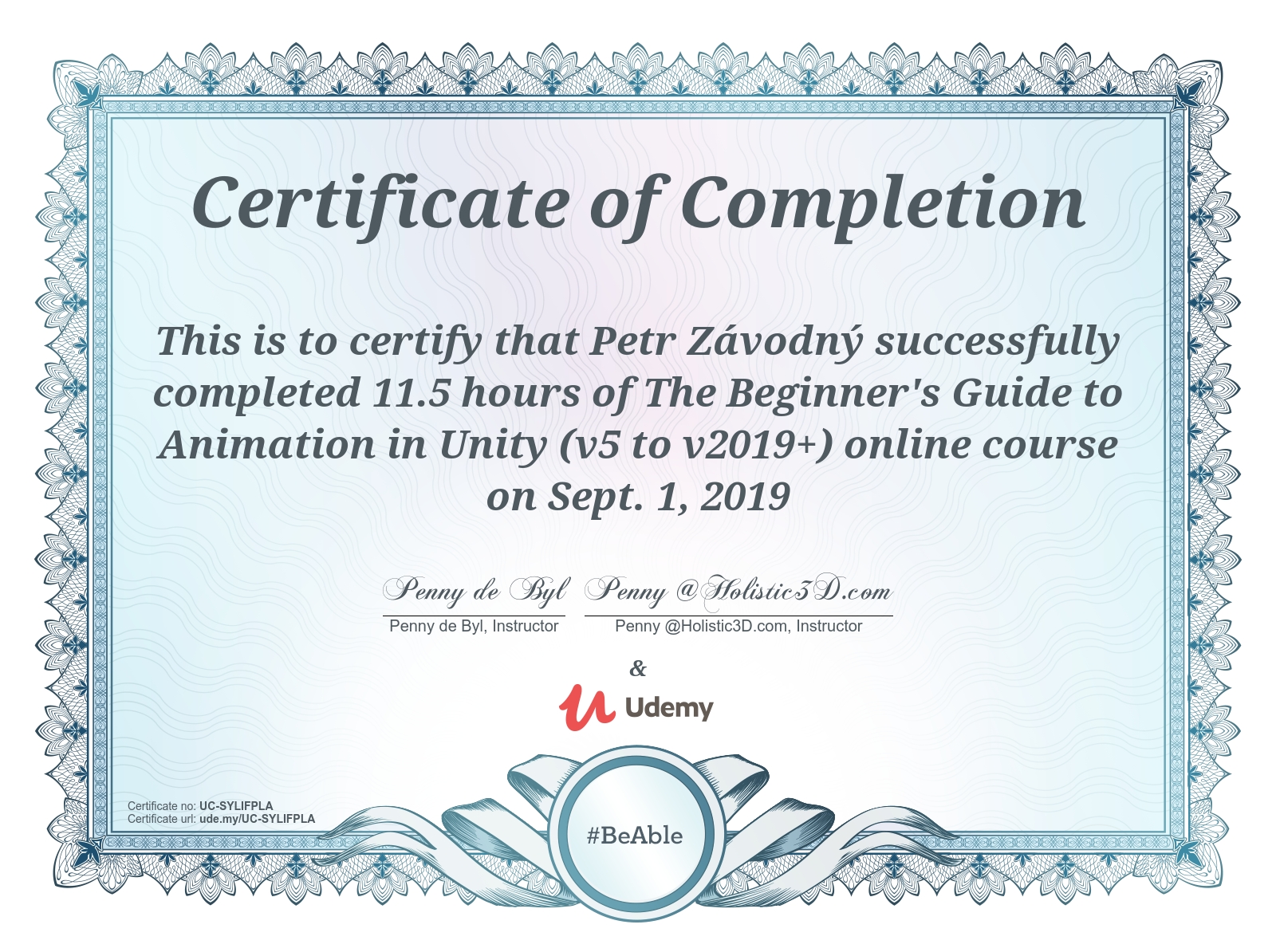 Animation course for beginners in Unity course FINISHED
