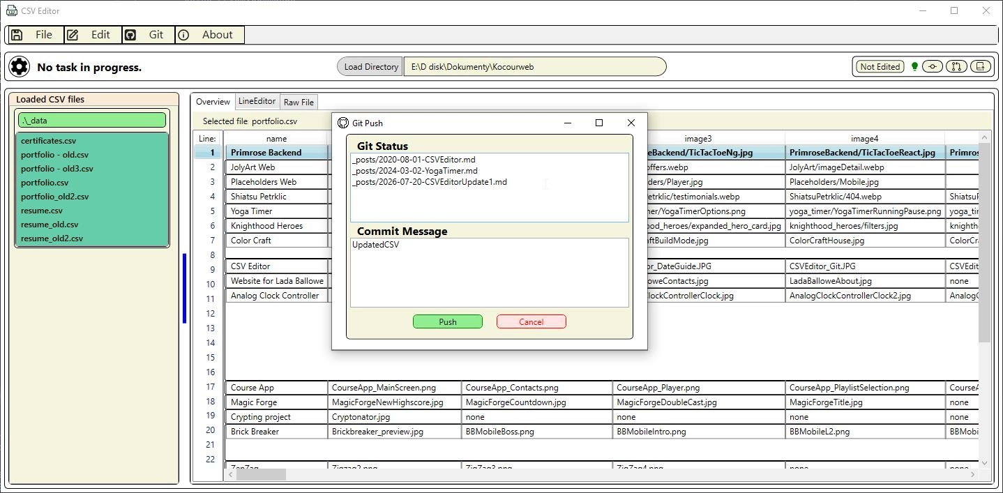 Csv Editor