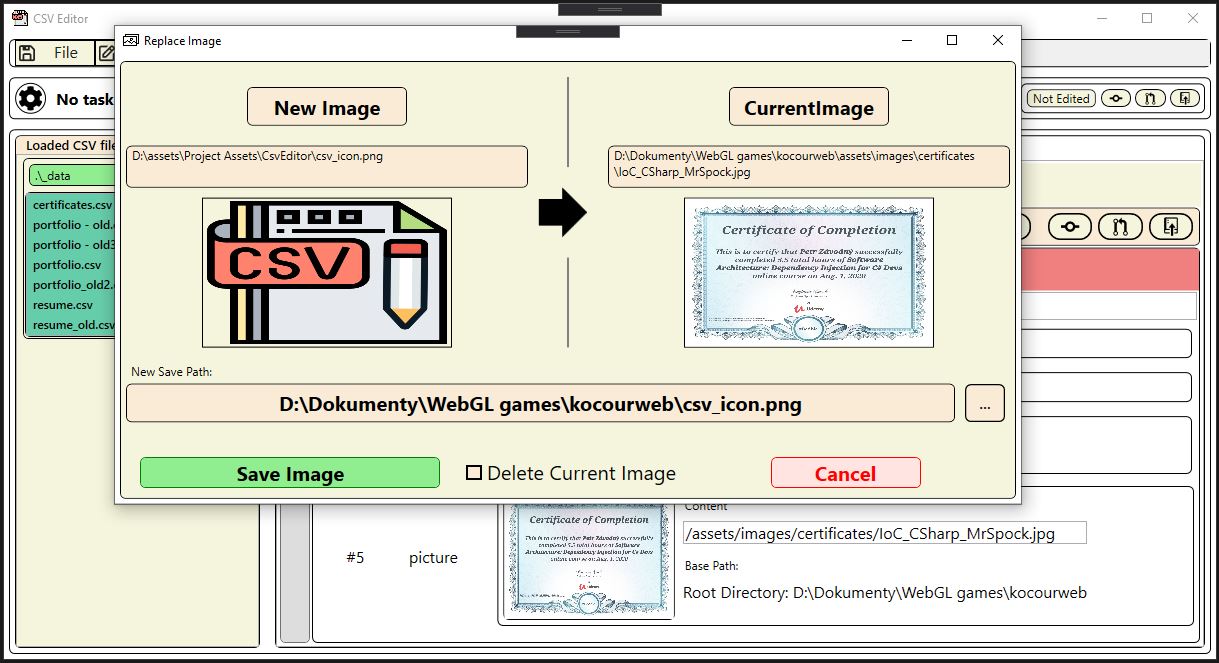 project CSV Editor