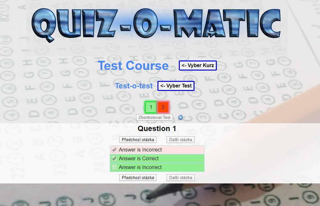 Quiz-O-Matic screenshot
